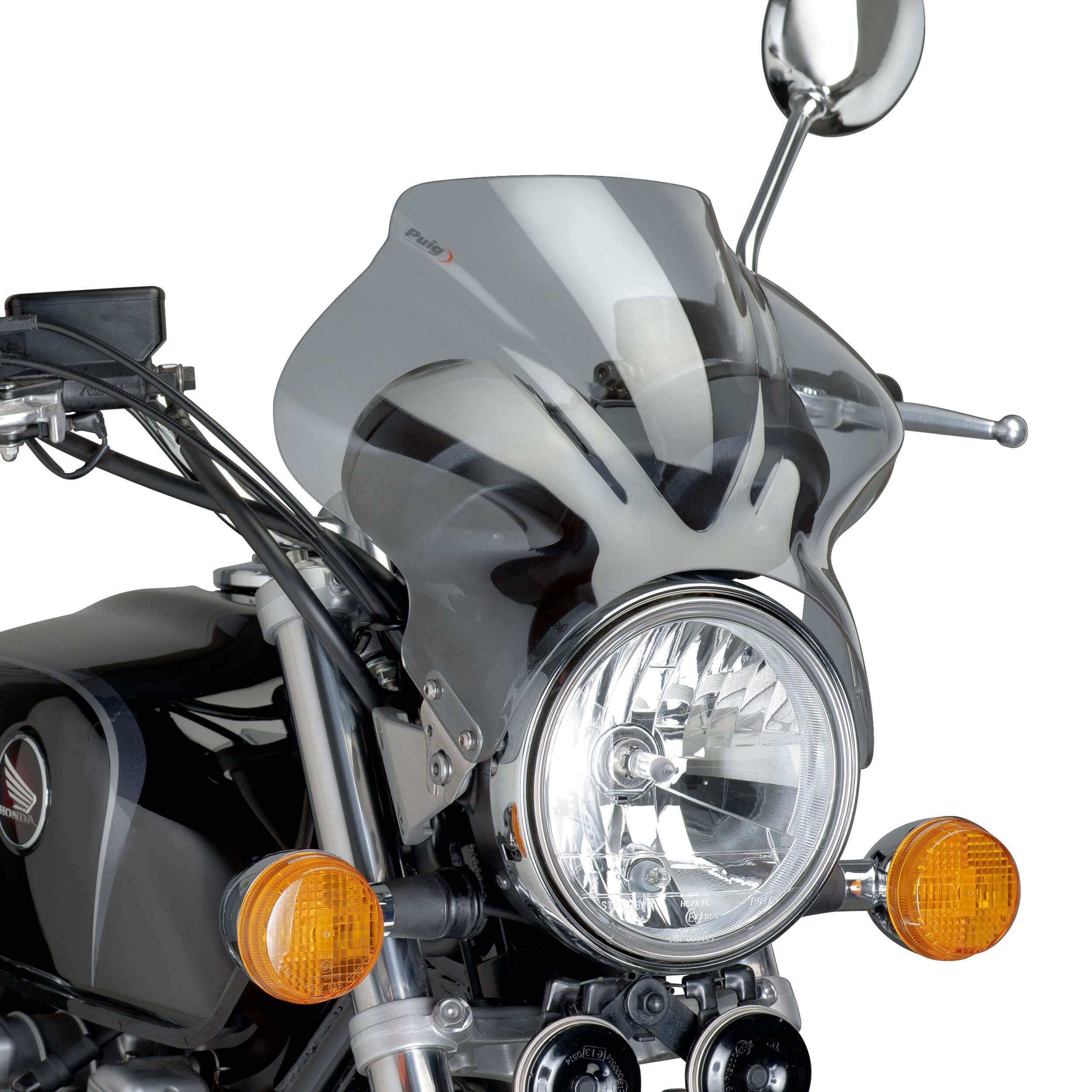 Puig Cockpit Universal Headlight Mounted Screen | Light Smoke - Image 3