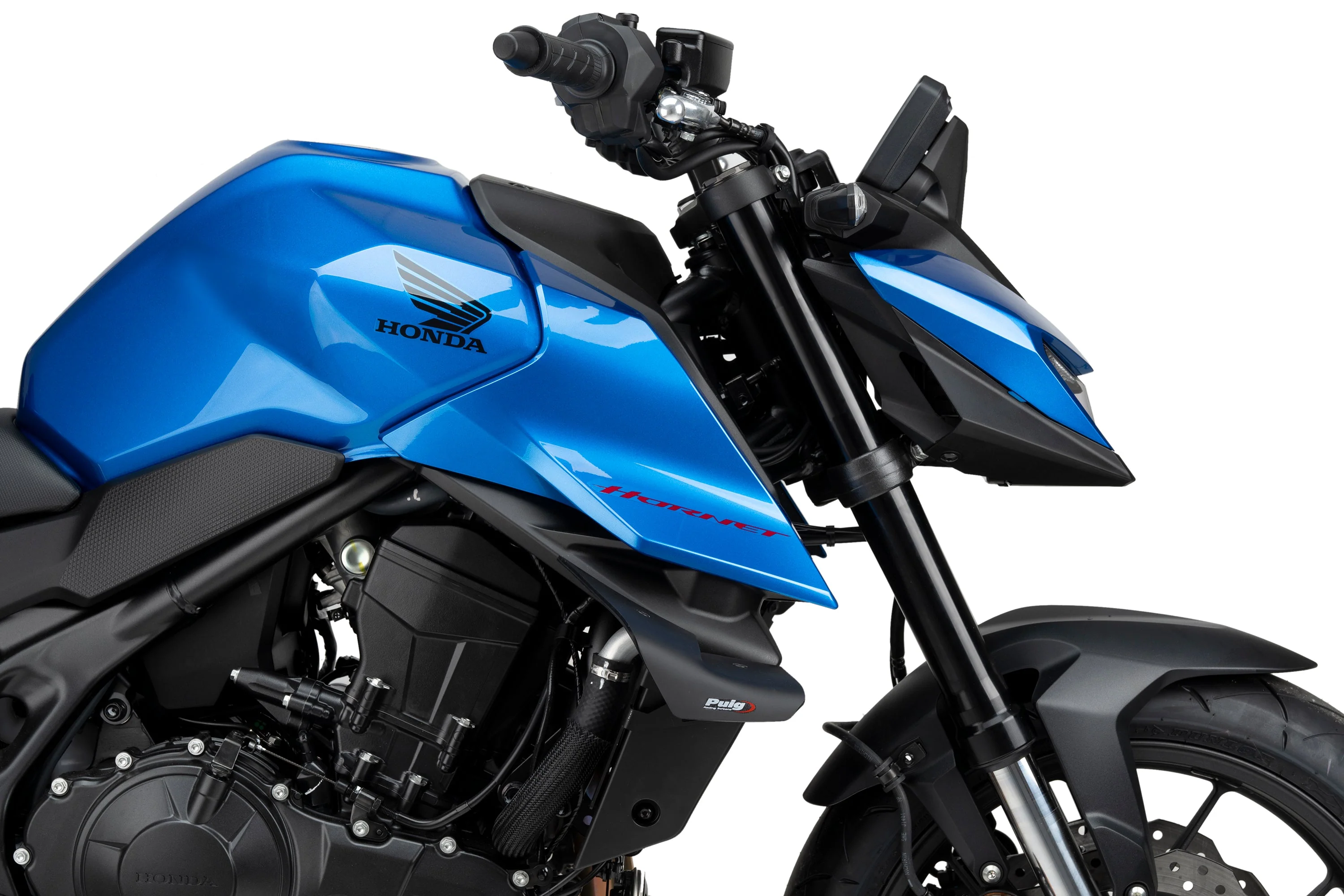 Puig D12 Side Downforce Wings | Matte Black | Honda CB750 Hornet 2025>Current - Image 3