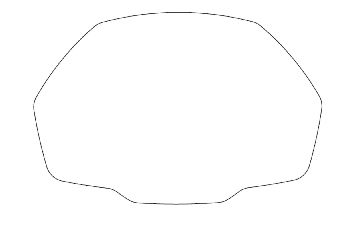 Puig Dash Protector | Clear | Triumph Daytona 660 2024>Current