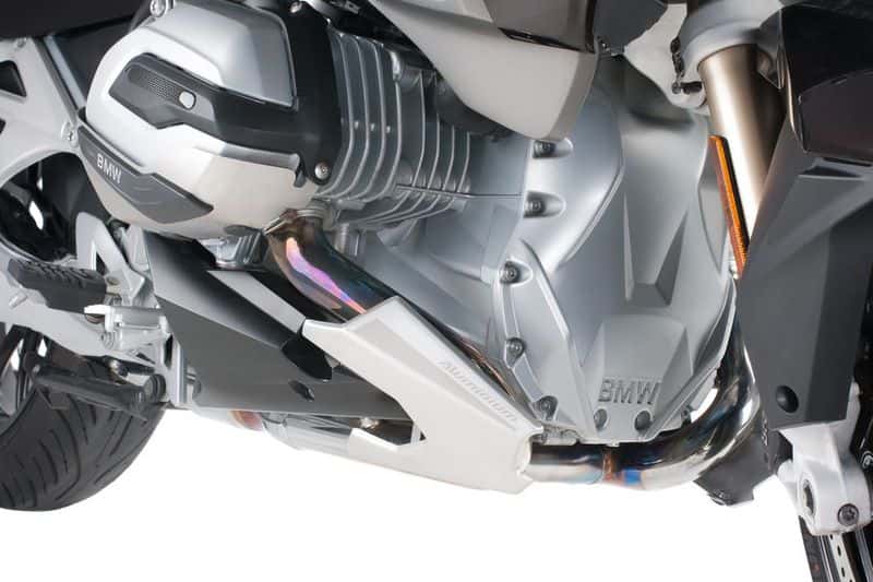Puig Exhaust Deflector | Silver | BMW R 1200 RT 2014>2018