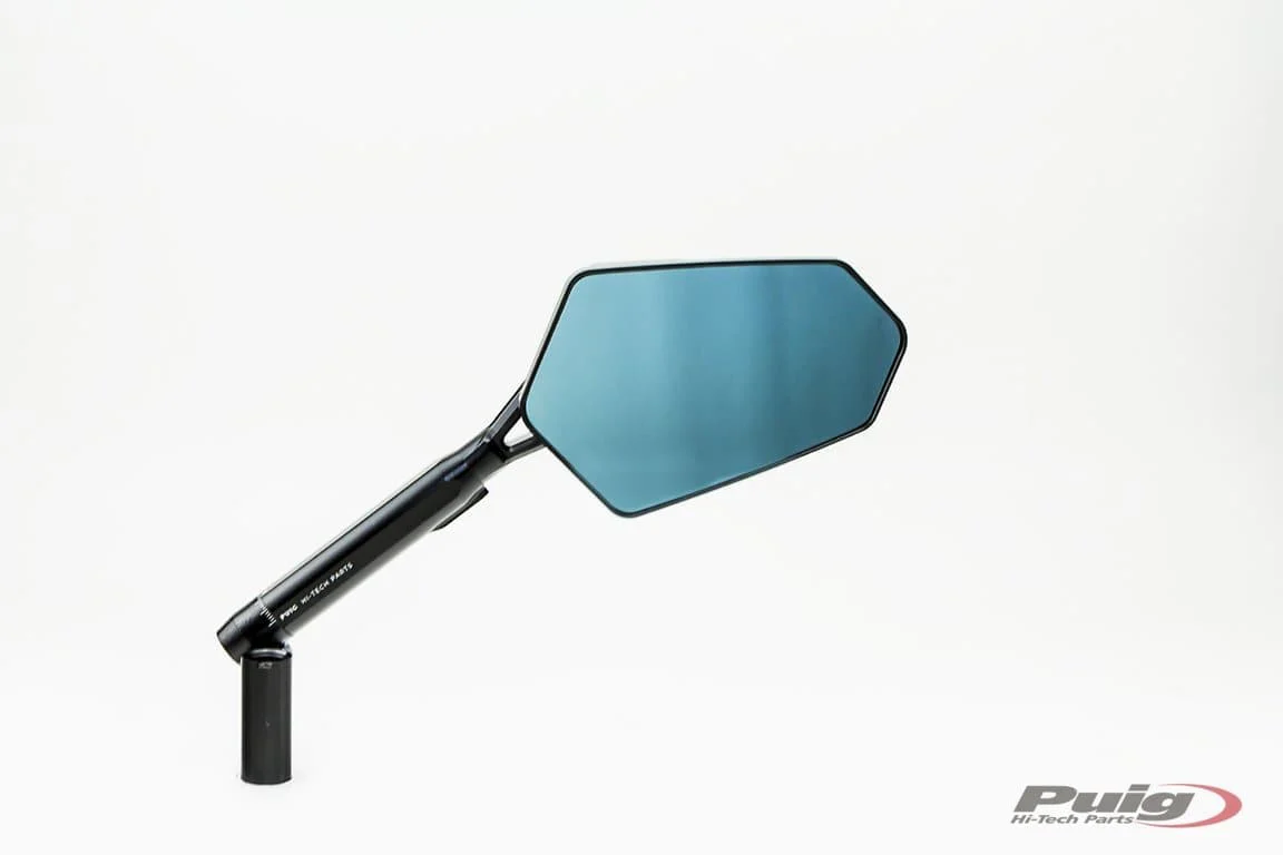 Puig Explorer Mirror Right - M10 Fitment | Black - Image 2