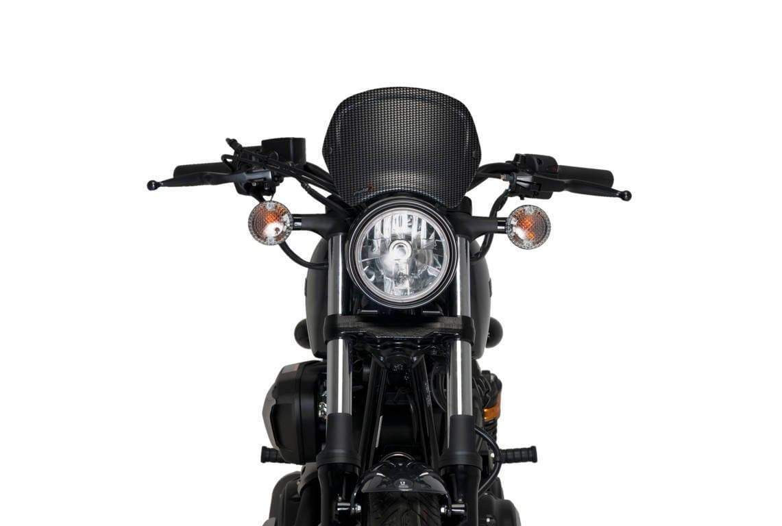 Puig Fly Screen (ABS) | Carbon Look | Yamaha XV 950 Racer 2014>Current - Image 2