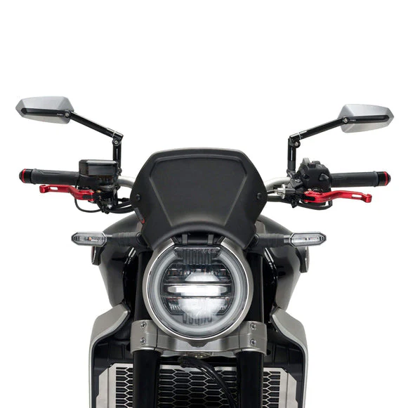 Puig Fly Screen | (Aluminium) Matte Black | Honda CB 1000 R 2018>2020 - Image 2
