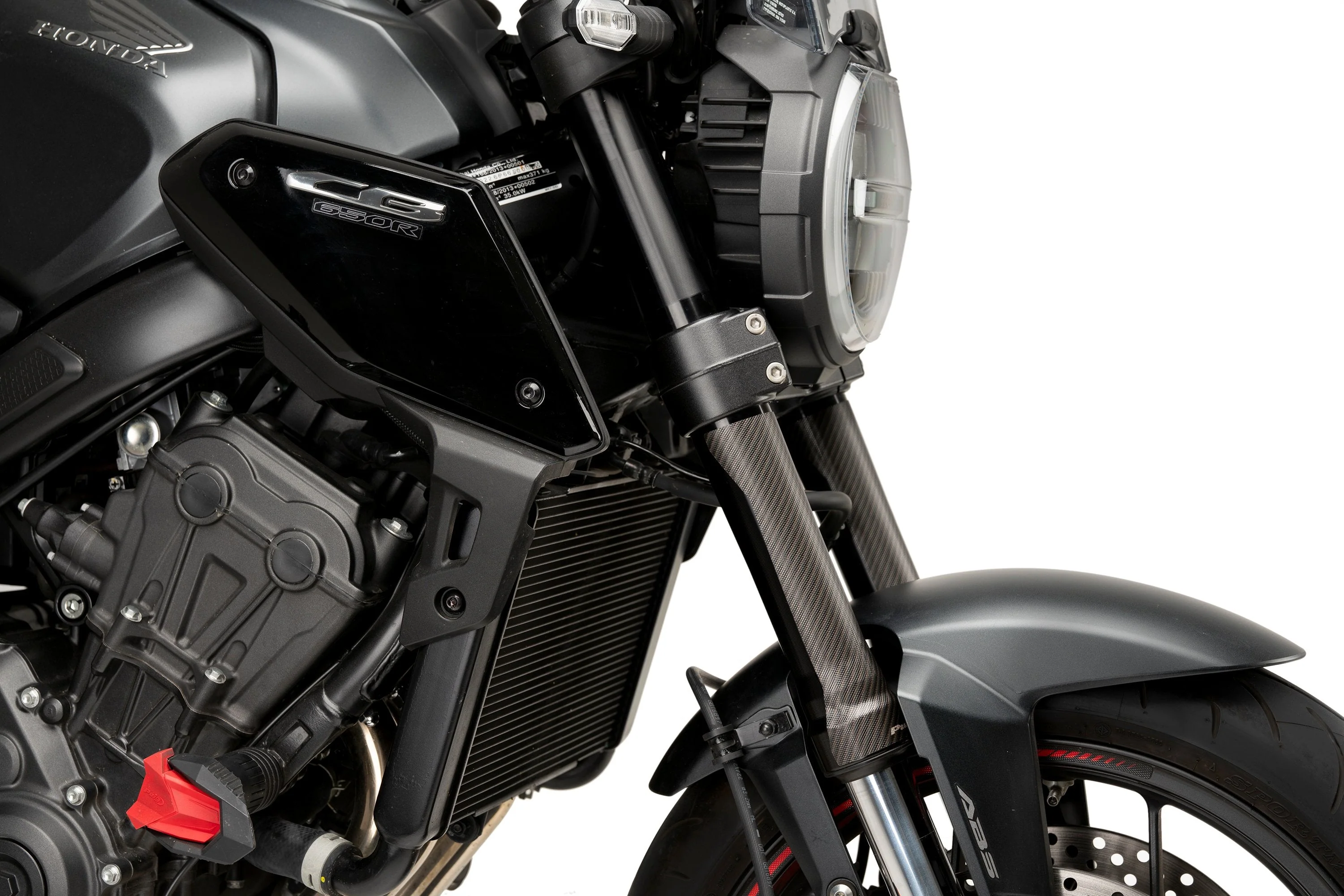 Puig Fork Protector Kit - Universal | Carbon Look - Image 3