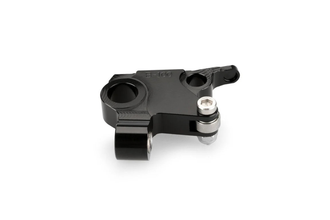 Puig Front Brake Lever Adaptor | Black | Ducati Scrambler Urban Motard 2022>2024
