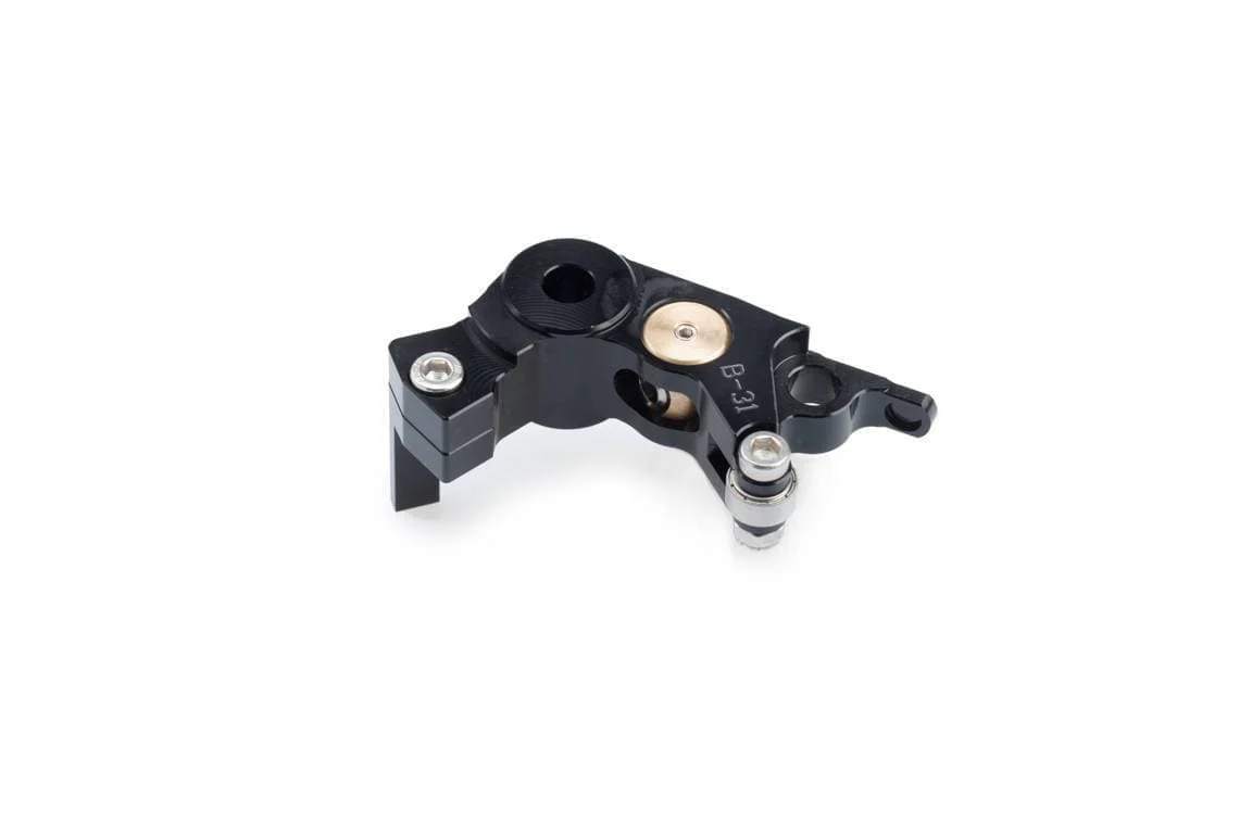 Puig Front Brake Lever Adaptor | Black | Fits Various Kawasaki Models