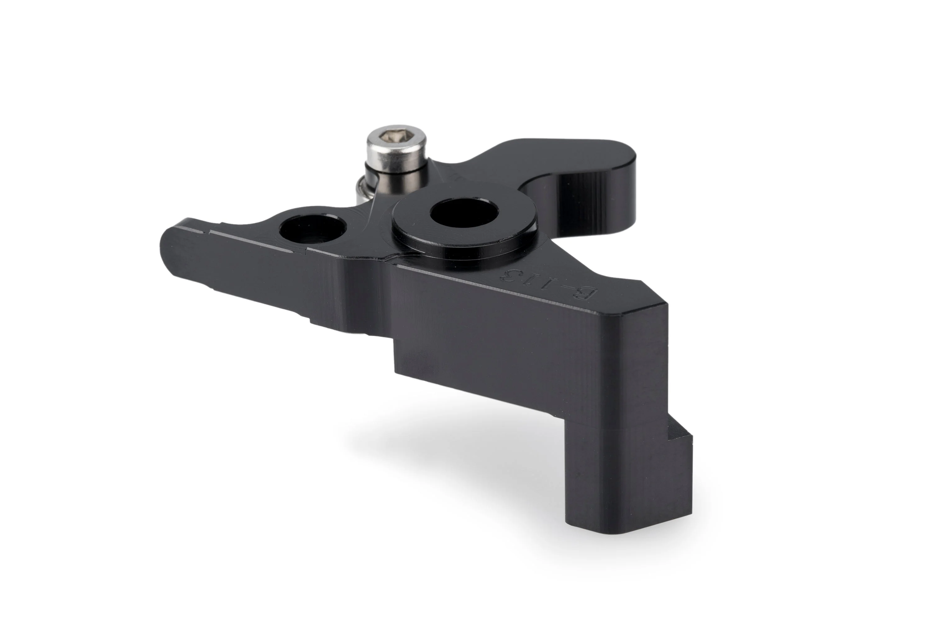 Puig Front Brake Lever Adaptor | Black | Kymco AK550 Premium 2024>Current