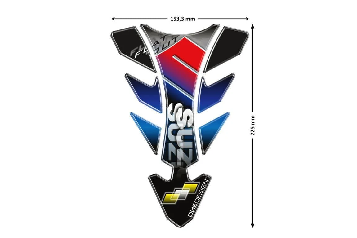 Puig Future Suzuki Tank Pad | Blue - Image 3
