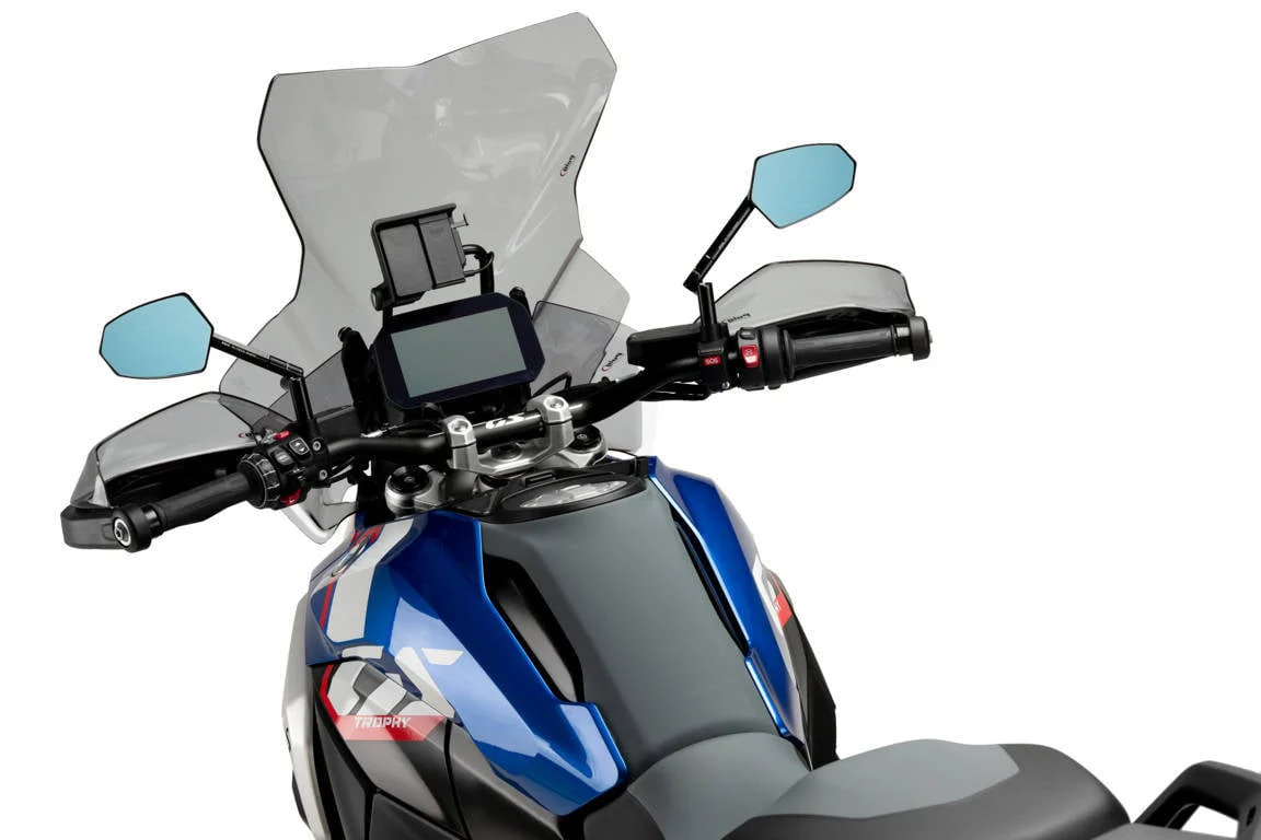 Puig Handguard Extensions | Light Smoke | BMW R 1300 GS/GSA 2023>Current - Image 4
