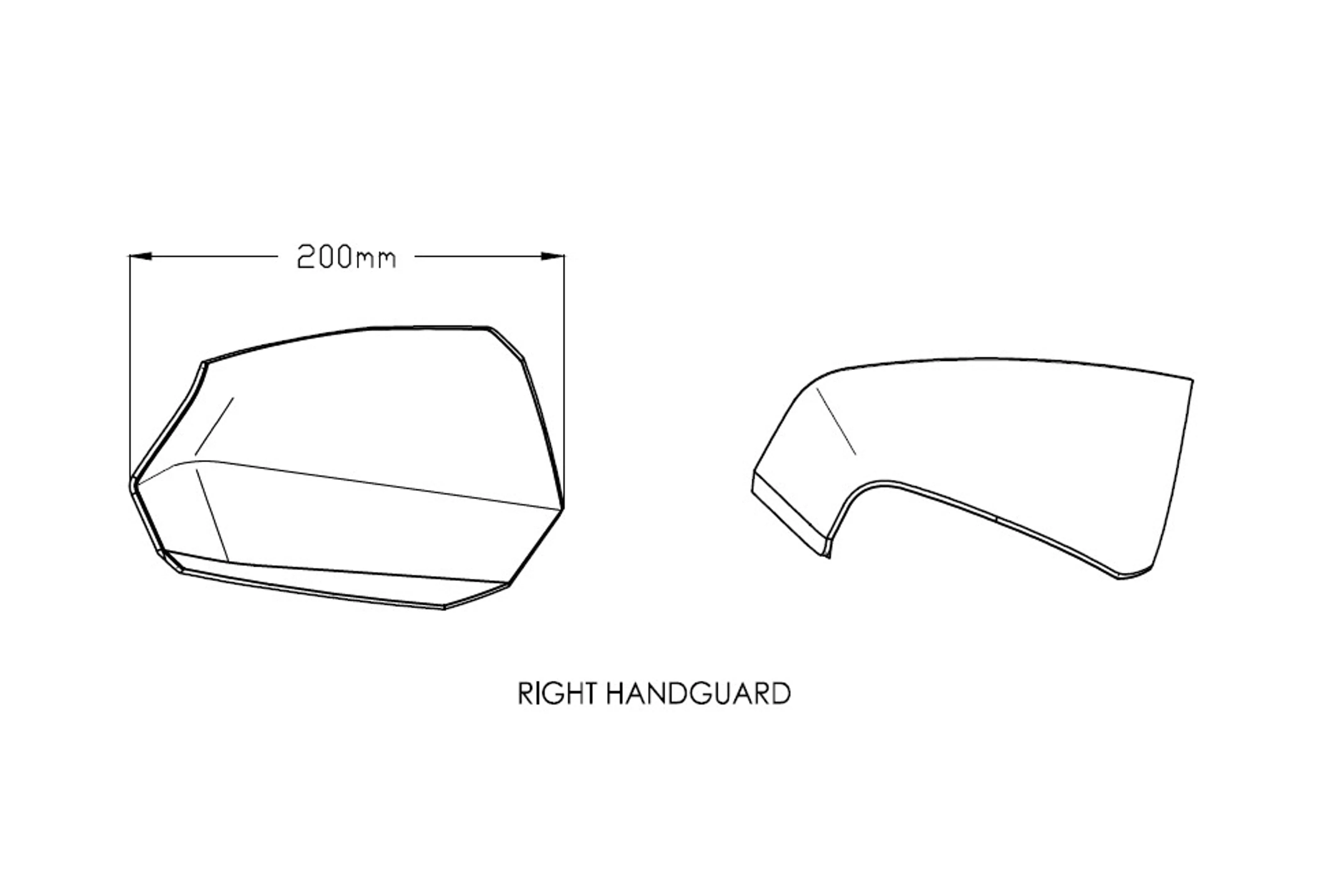 Puig Handguards | Light Smoke | Yamaha TMAX 560 2022>Current - Image 3