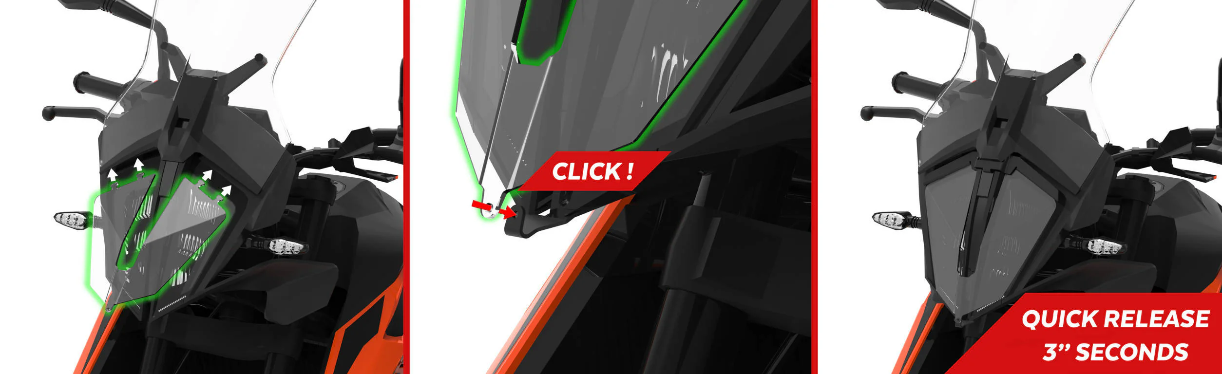 Puig Headlight Guard | Clear | KTM 390 Adventure 2020>Current - Image 4