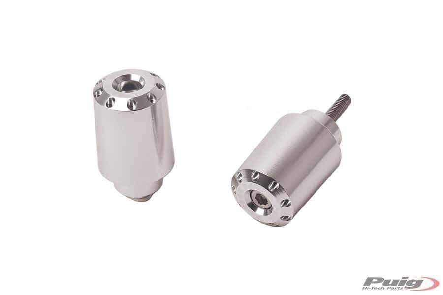 Puig Long Bar Ends | Silver | Honda Forza 125/350 2021>Current