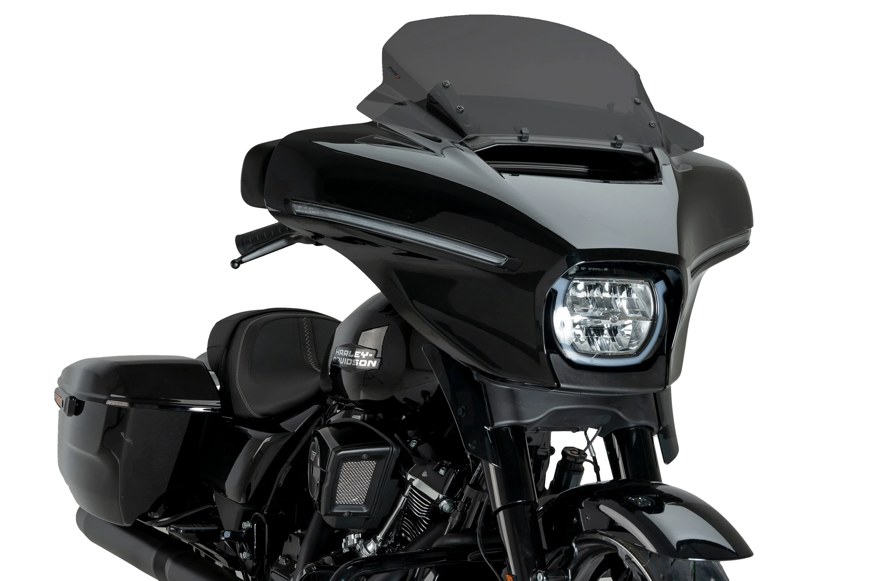 Puig High-Road Touring Screen for OEM Fairing | Harley Davidson Street Glide (FLHX) 2024>Current - Image 3