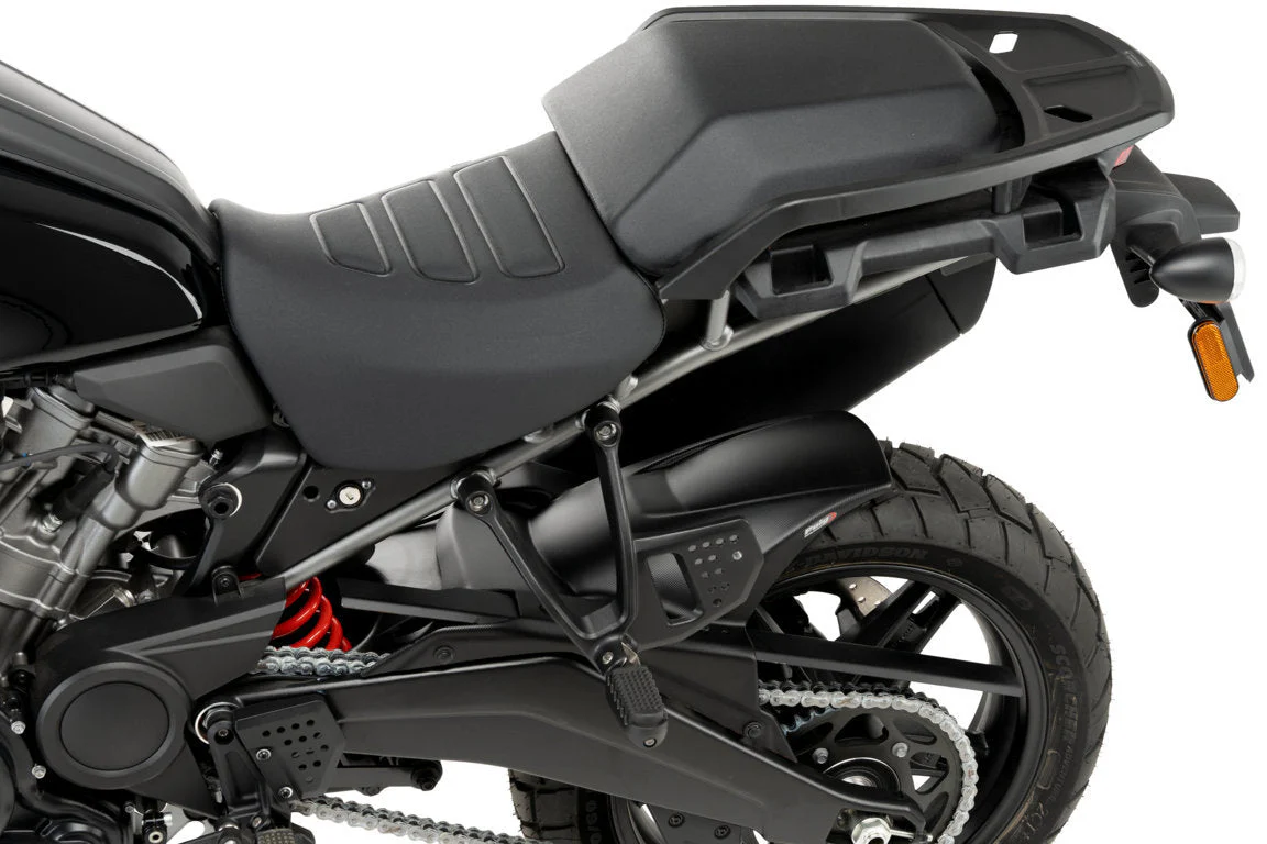 Puig Hugger | Matte Black | Harley Davidson Pan America RA1250 2021>Current