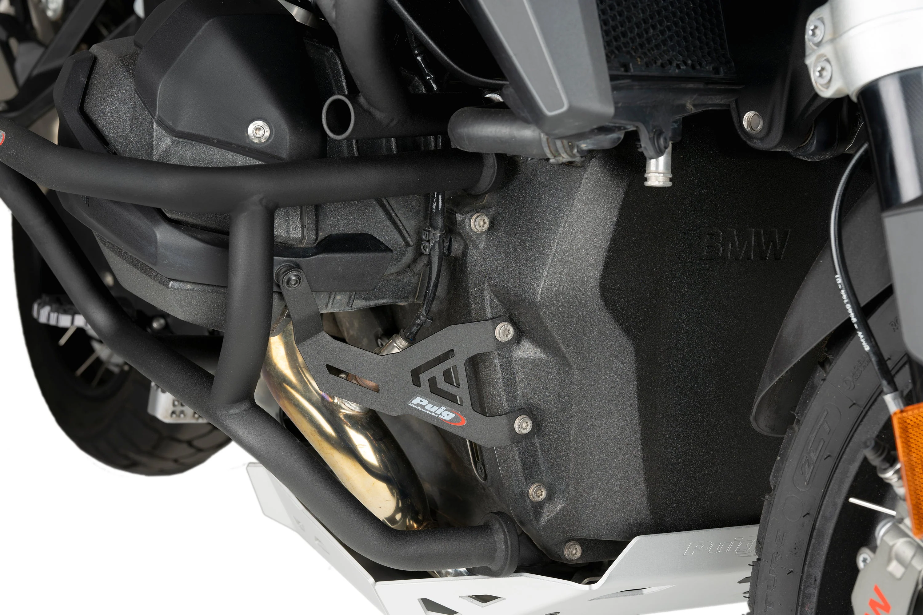 Puig Lambda Sensor Protector - Left Side | Black | BMW R 1300 GS 2023>Current