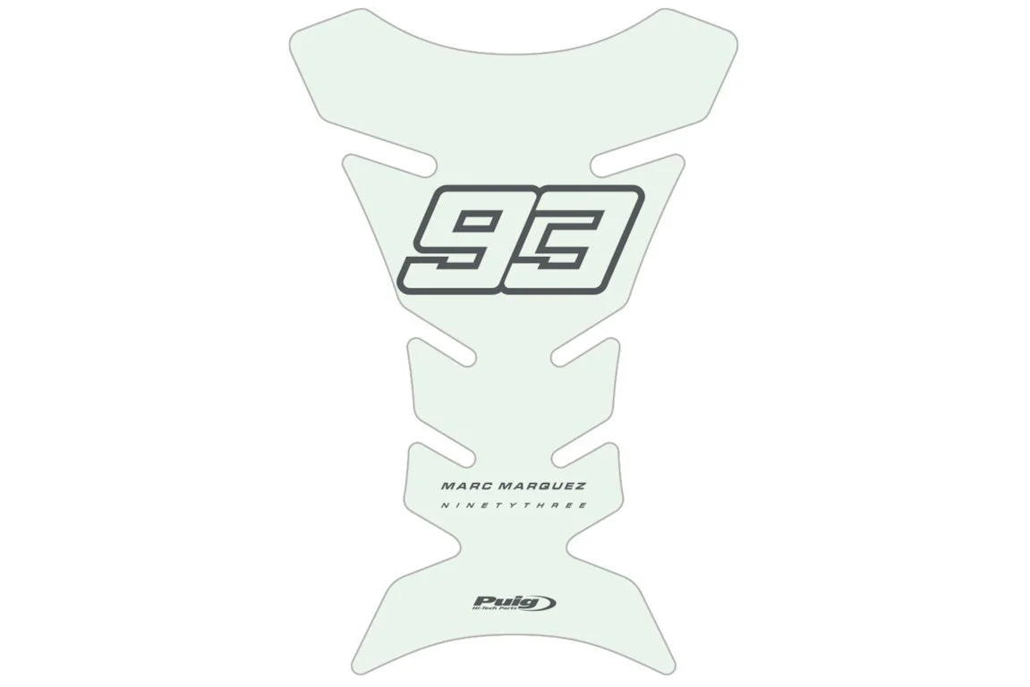 Puig Marc Márquez 93 Tank Pad | Clear - Image 2