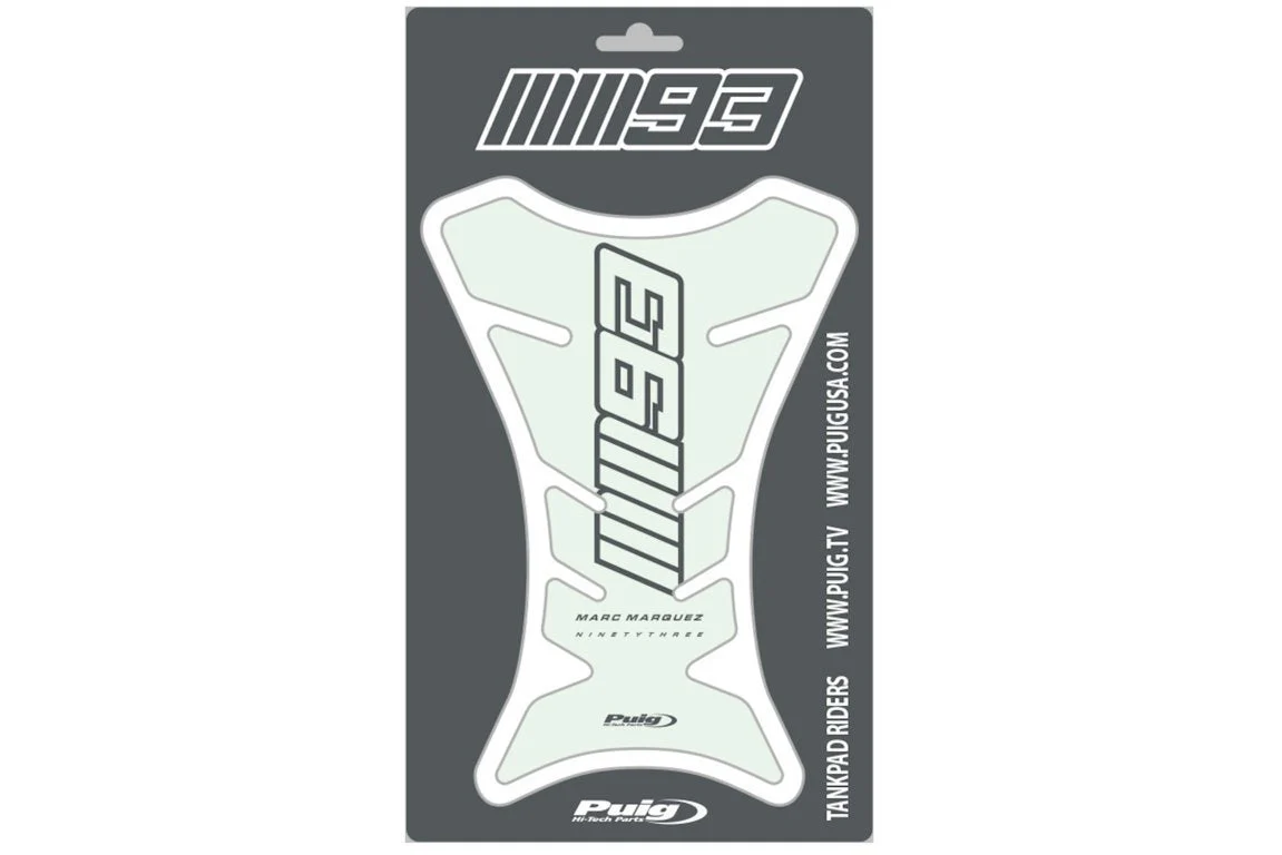 Puig Marc Márquez MM93 Tank Pad | Clear - Image 3