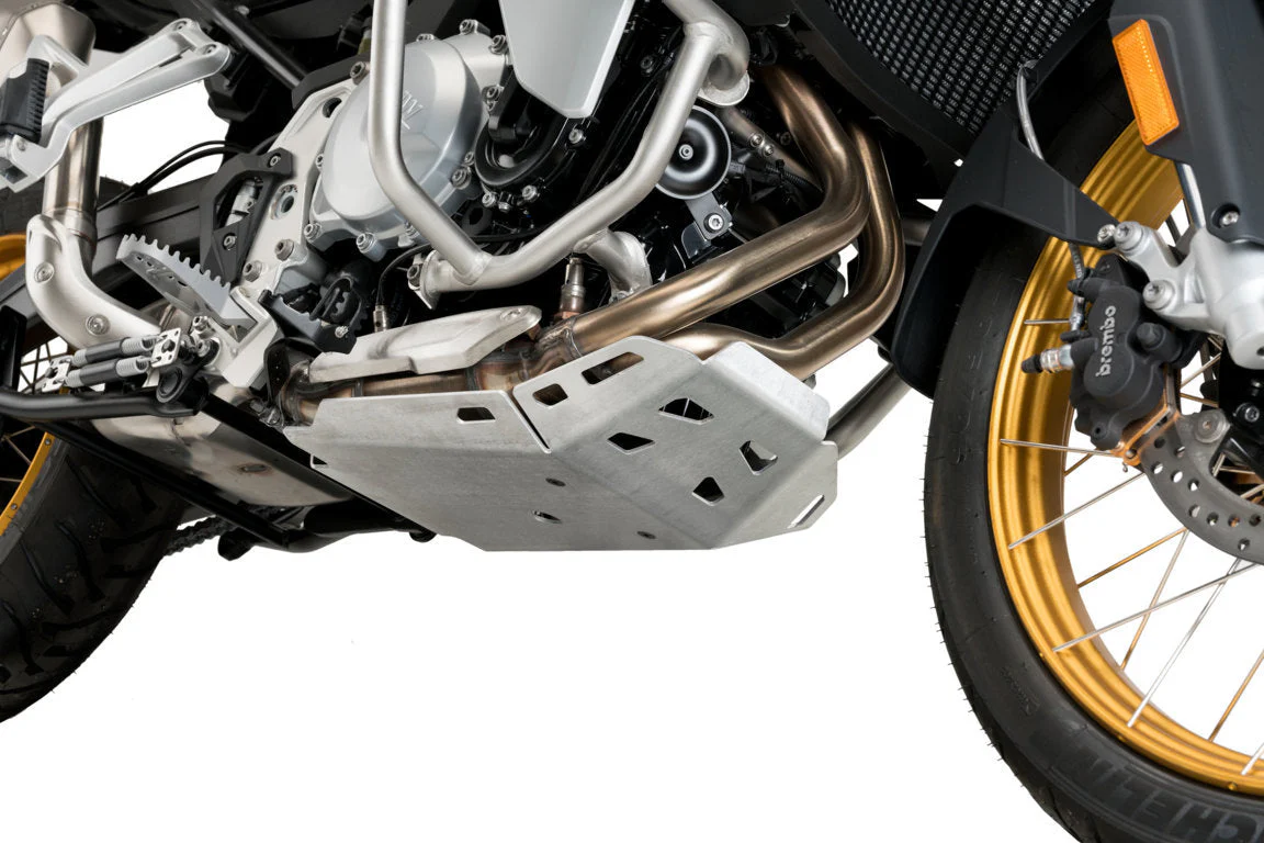Puig Aluminium Belly Pan | Silver | BMW F 750 GS/F 850 GS/F 850 GSA 2018>Current