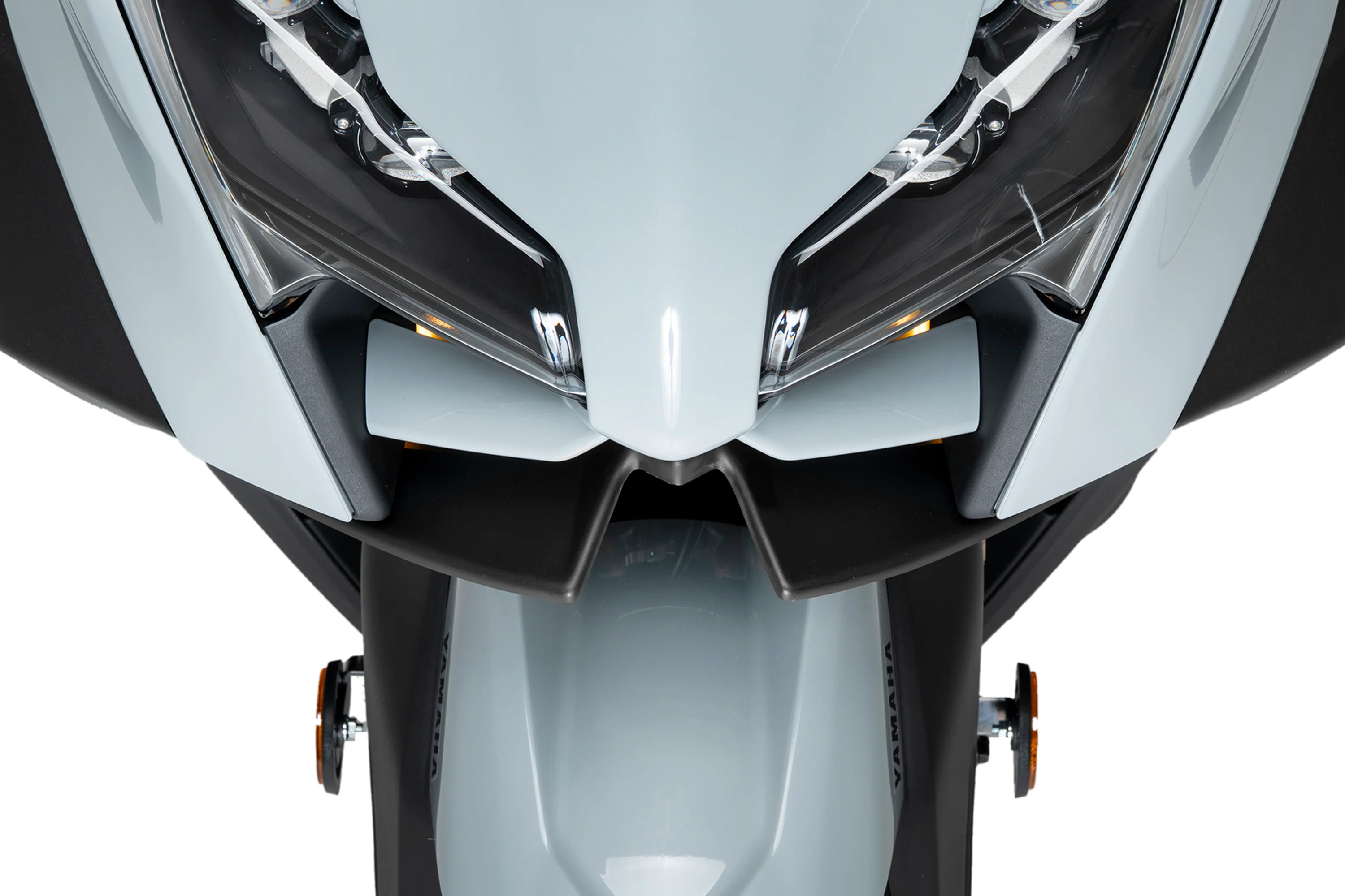 Puig Naked Front Downforce Wings | Matte Black | Yamaha TMAX 560 incl. Tech MAX 2025>Current - Image 7