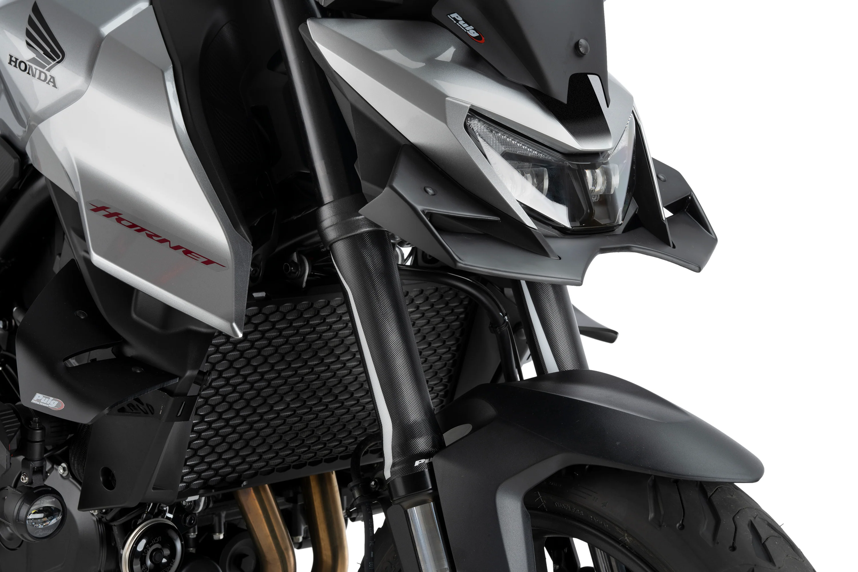 Puig Naked Front Wings | Matte Black | Honda CB750 Hornet 2025>Current - Image 7