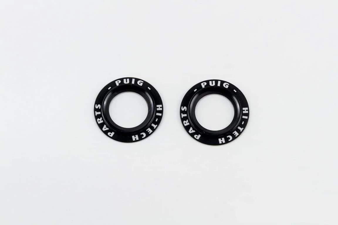 Puig PHB19 Fork/Swing Arm Protector Spares | Black Rings