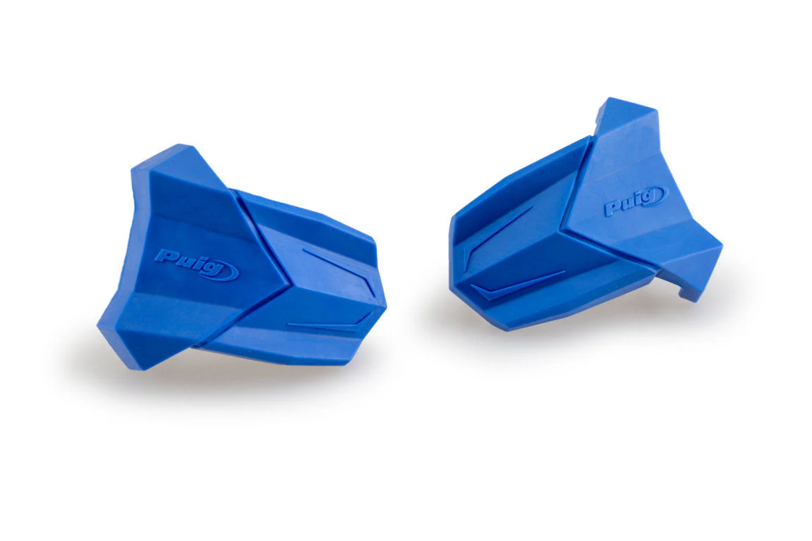 Puig R19 Frame Slider Spare Blocks | Blue