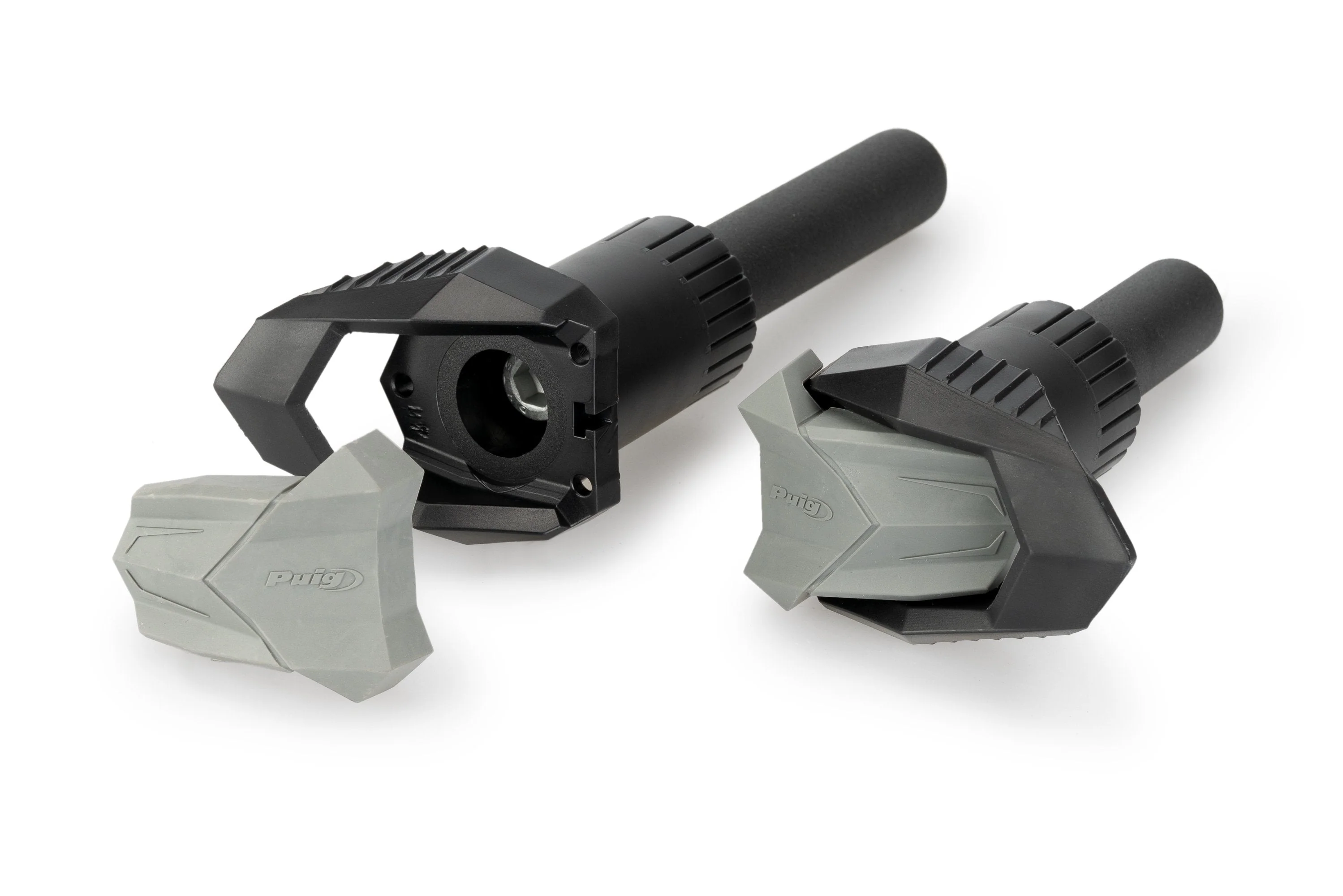 Puig R19 Frame Sliders | Black | Kawasaki Z 500 2024>Current - Image 3