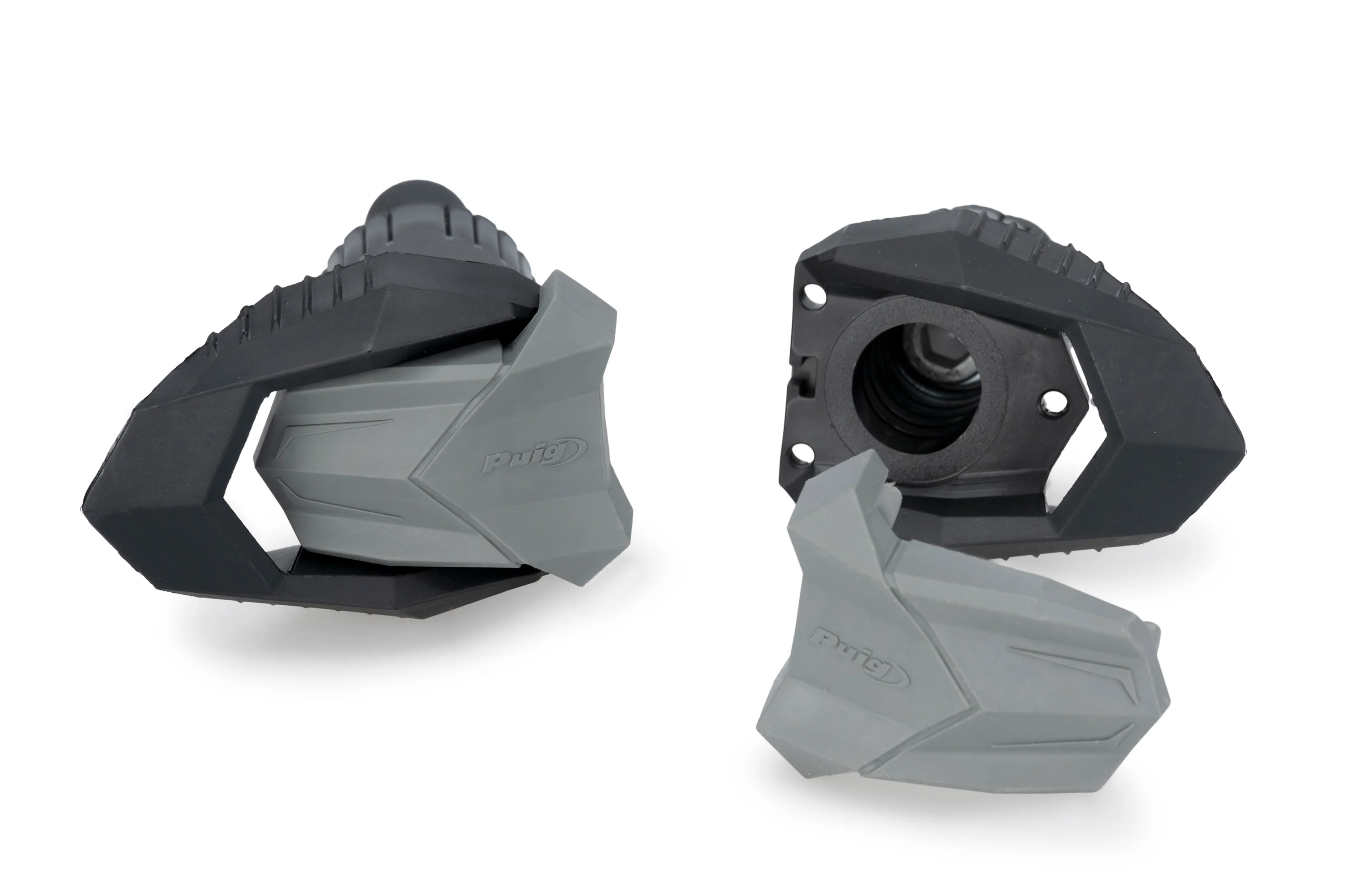 Puig R19 Frame Sliders | Black | Kove NK 125R 2025