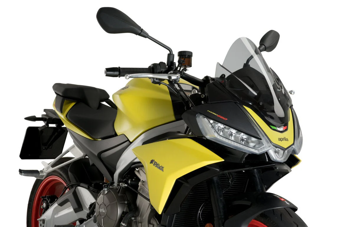 Puig Racing Screen | Light Smoke | Aprilia Tuono V4 2021>Current