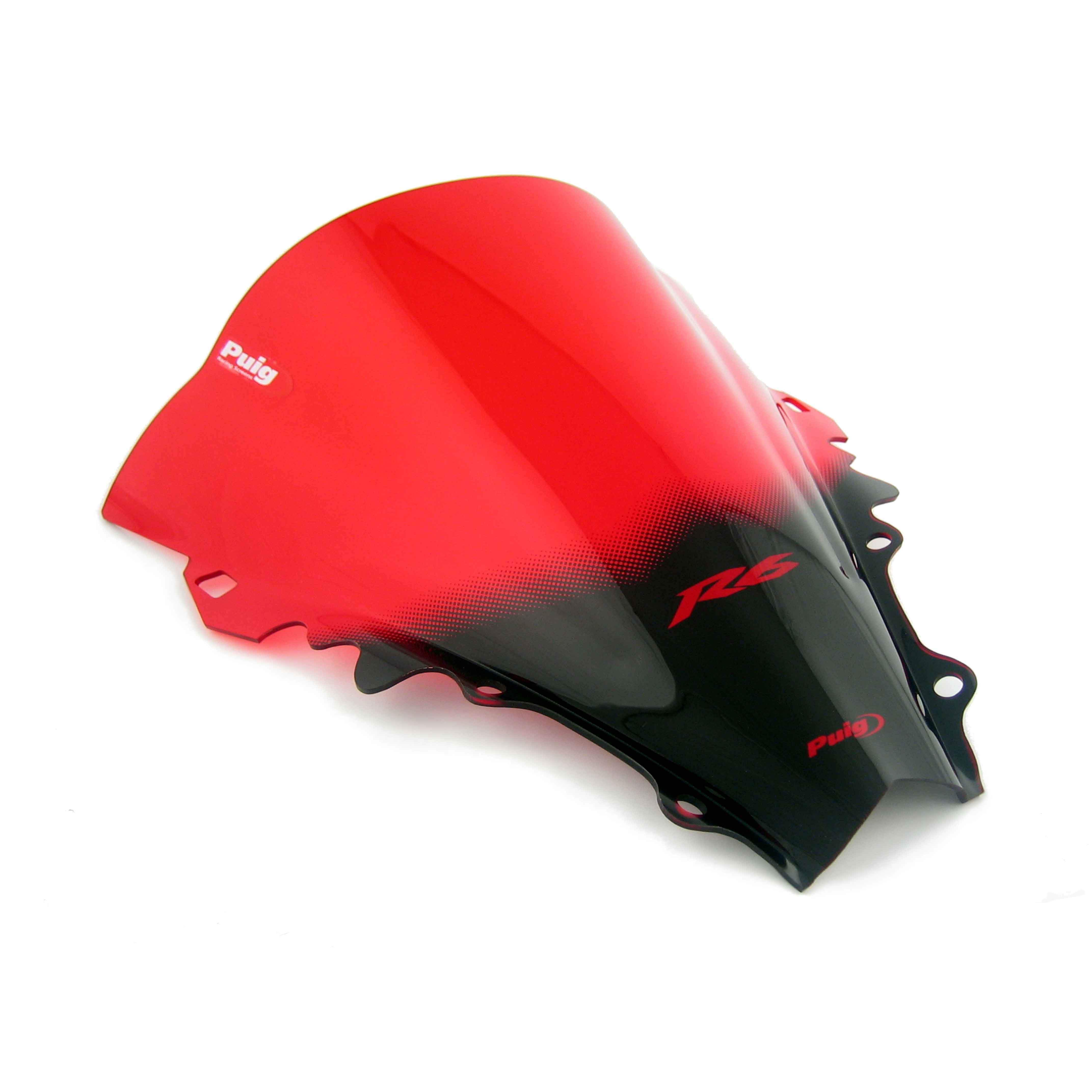 Puig Racing Screen | Red | Yamaha YZF-R6 2006>2007
