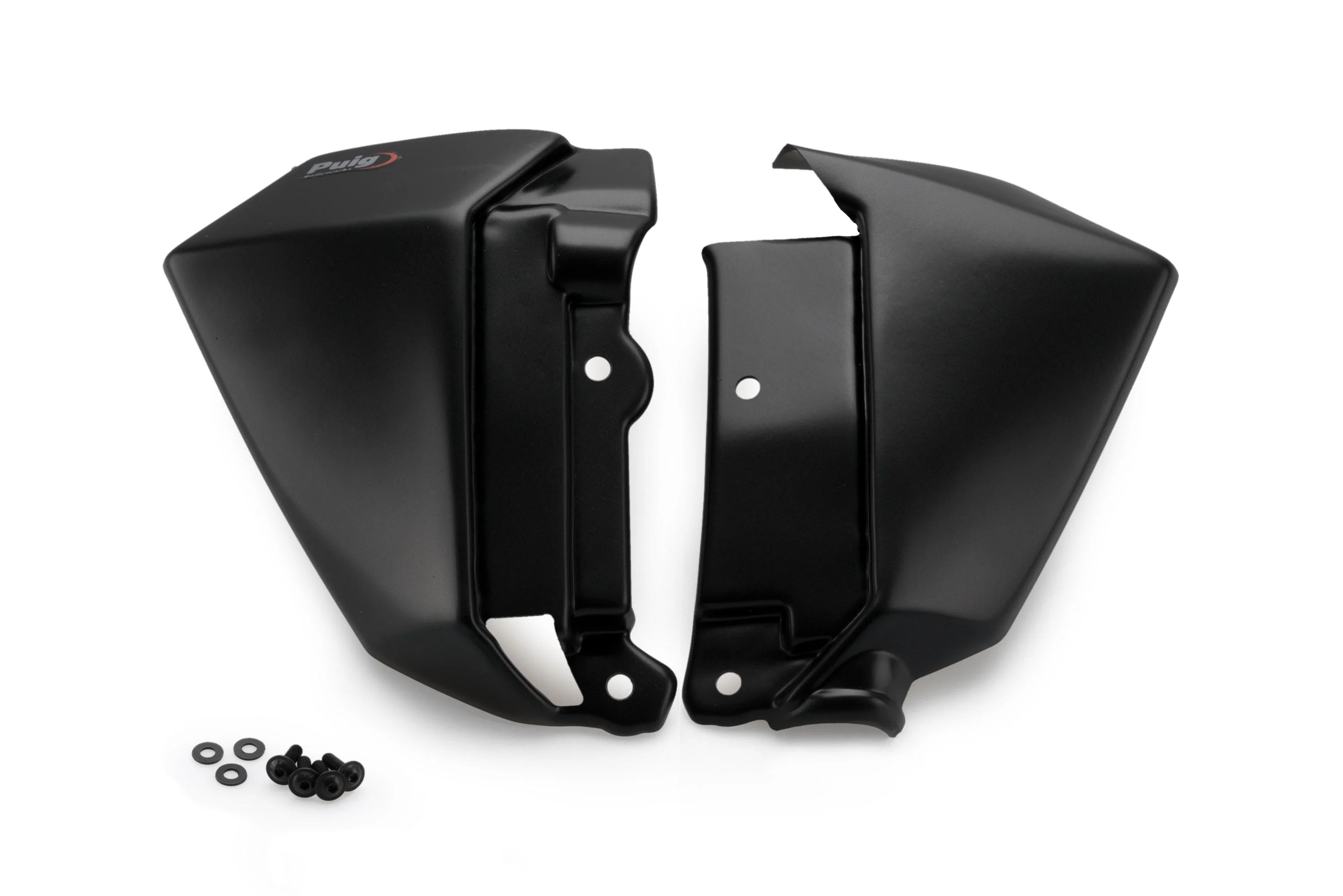 Puig Radiator Cheeks | Matte Black | Kawasaki Z650 2017>2019 - Image 4