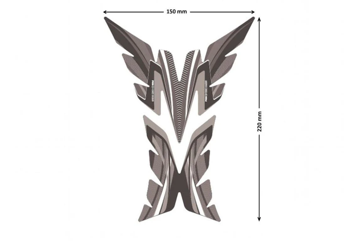 Puig Radikal Tank Pad | Red - Image 3
