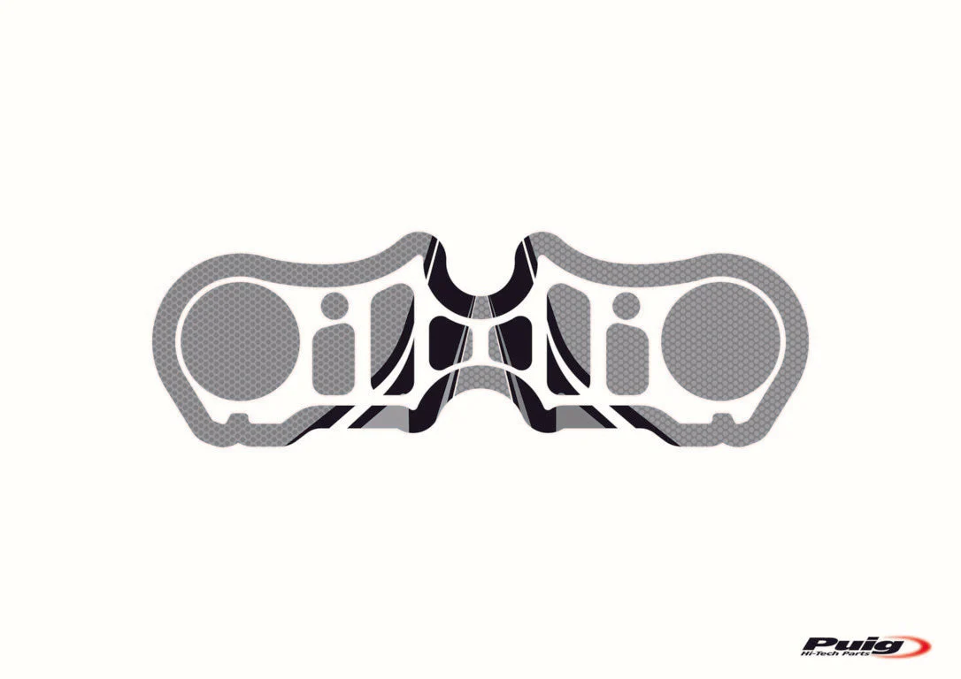 Puig Radikal Yoke Protector | Grey | Yamaha YZF-R7 2021>Current