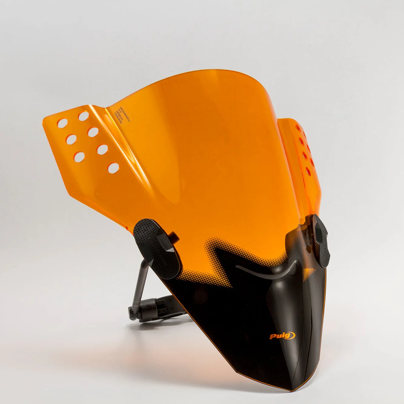 Puig Rafale Universal Handlebar Mounted Screen | Orange