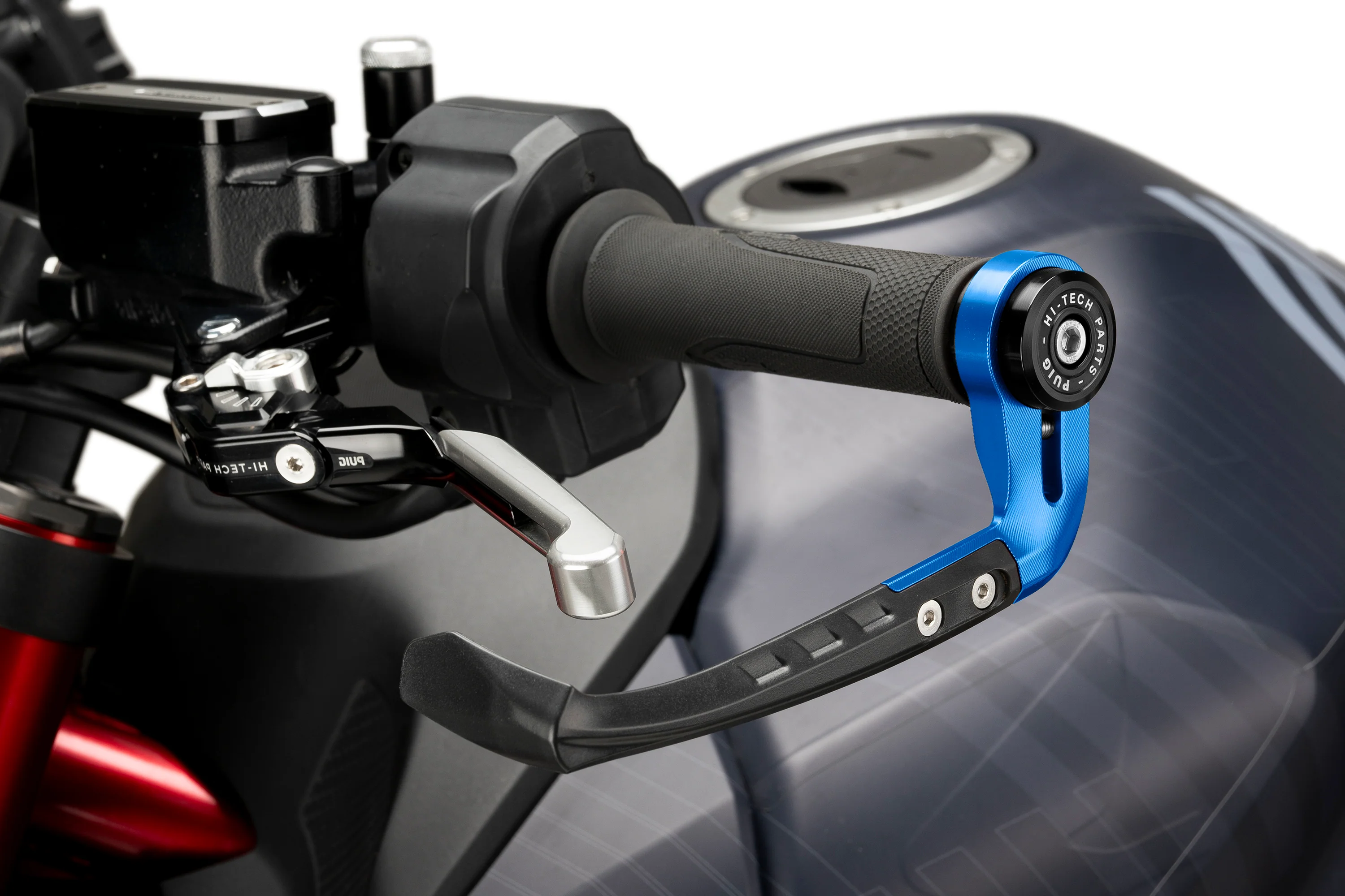 Puig Raw Clutch Lever Protector | Blue - Image 2