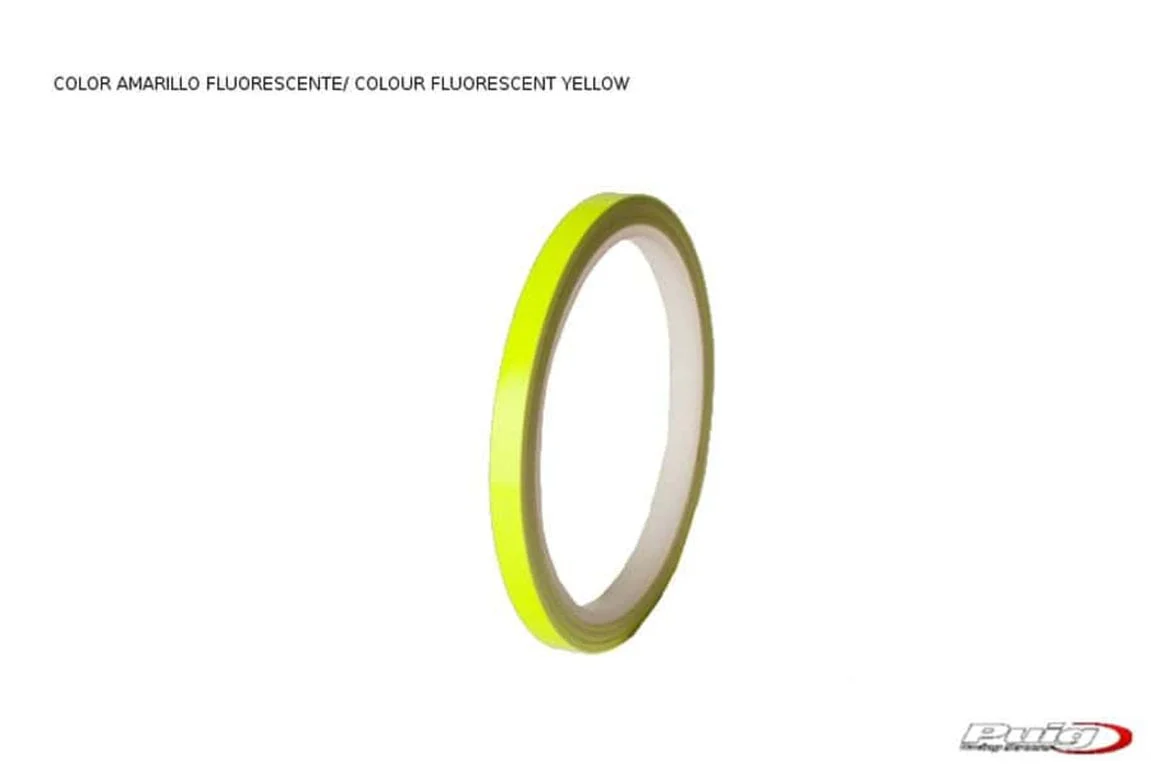 Puig Rim Tape without Applicator | Fluorescent Yellow - Image 2