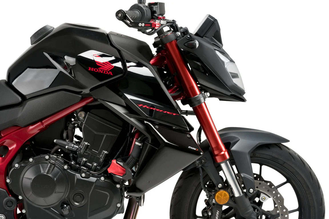 Puig Side Downforce Wings | Black | Honda CB750 Hornet 2023>Current - Image 3