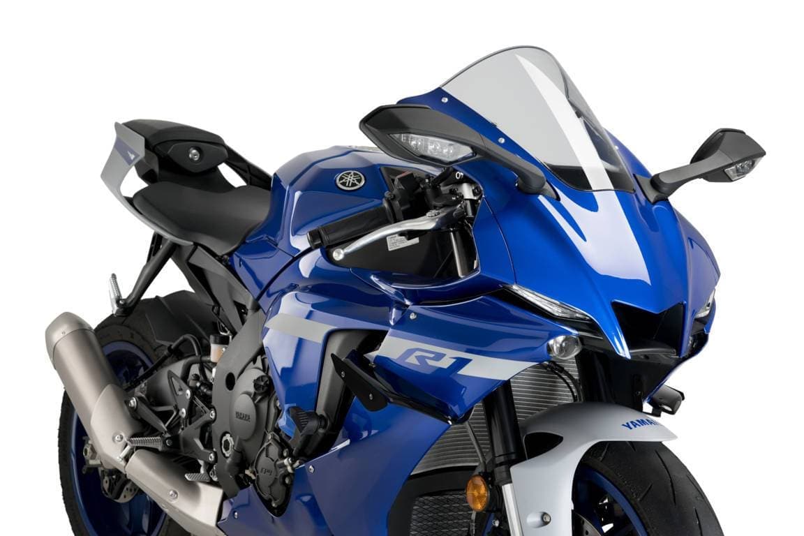 Puig Side Downforce Wings | Black | Yamaha YZF-R1/M 2020>Current
