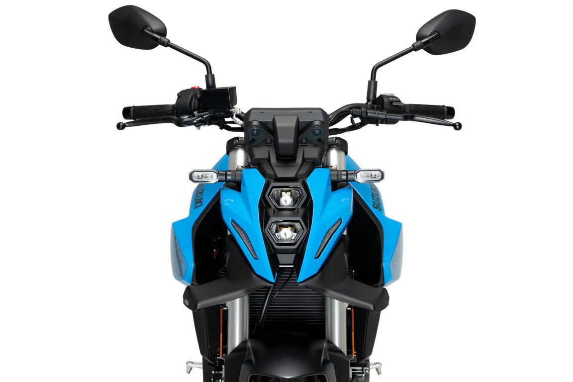 Puig Front Downforce Wings | Matte Black | Suzuki GSX-8S 2023>Current - Image 2