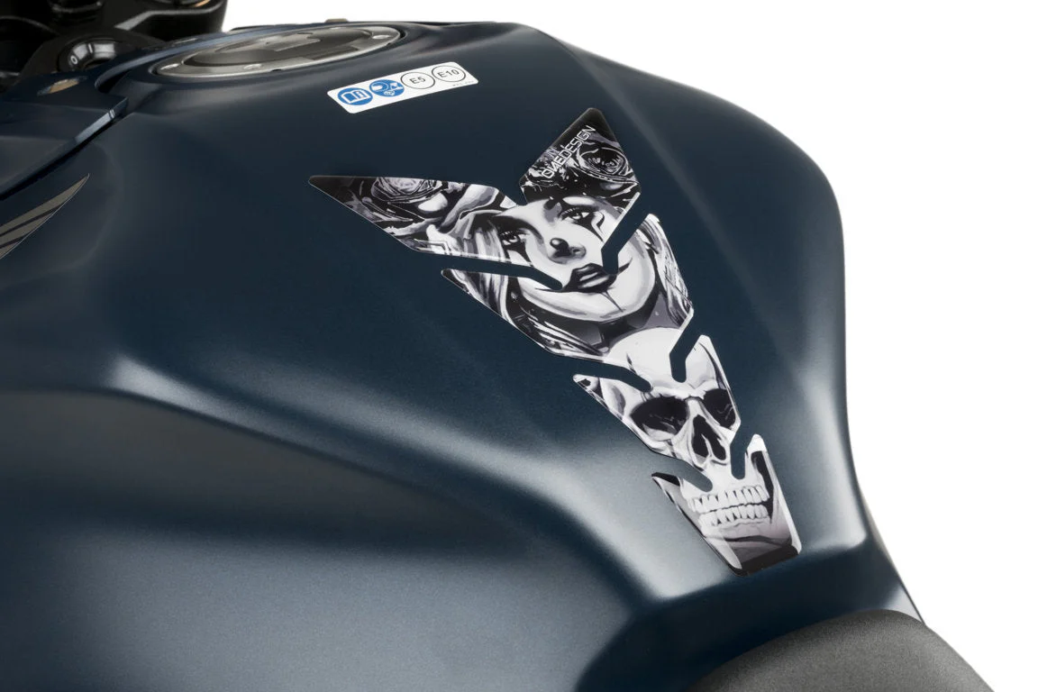 Puig Skull & Poker Tank Pad | Black - Image 2