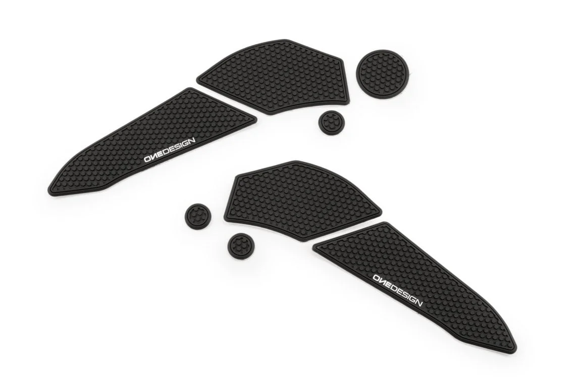 Onedesign Tank Side Grips / Protectors - Pair | Black | Ducati Multistrada 950 2017>2021