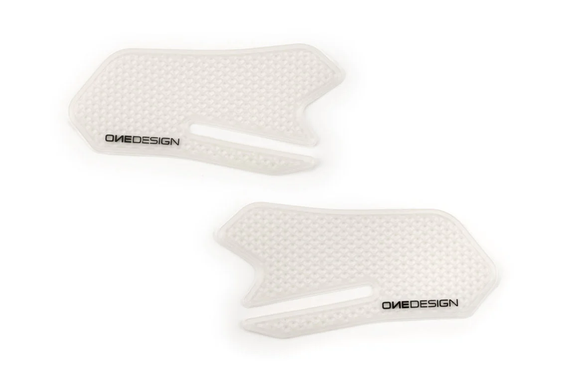 Onedesign Tank Side Grips / Protectors - Pair | Clear | Ducati Panigale V2 2020>Current