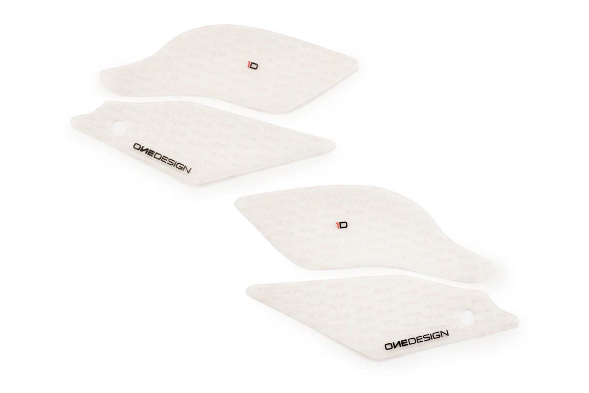 Onedesign Tank Side Grips / Protectors - Pair | Clear | Yamaha YZF-R1/M 2020>Current