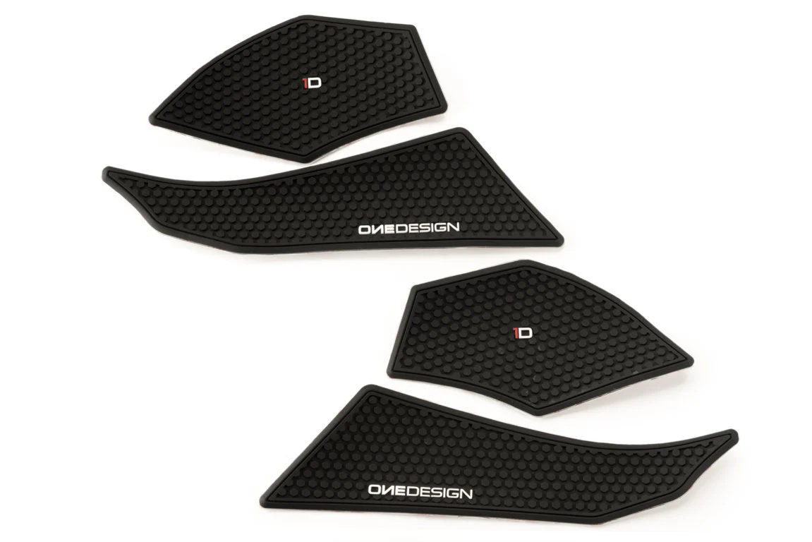 Onedesign Tank Side Grips / Protectors - Pair | Black | Ducati Multistrada 1260 S 2018>2020