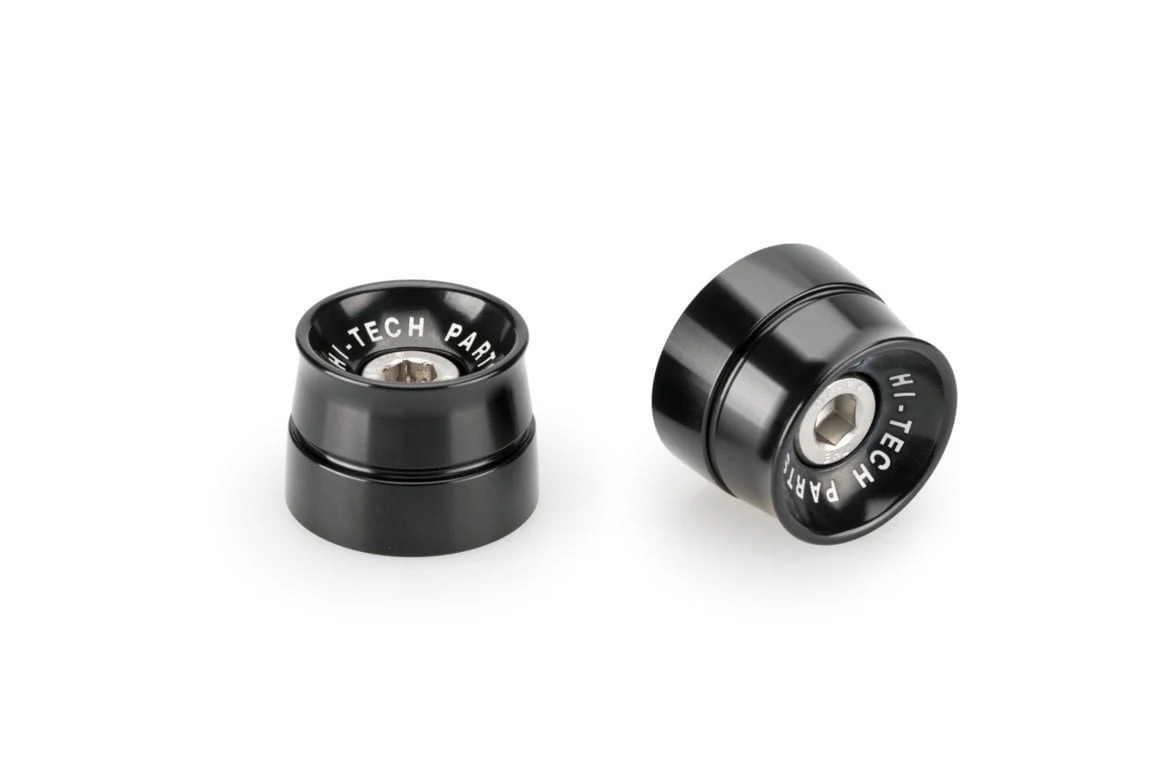 Puig Speed Bar Ends | Black | Fits Various Kawasaki Models