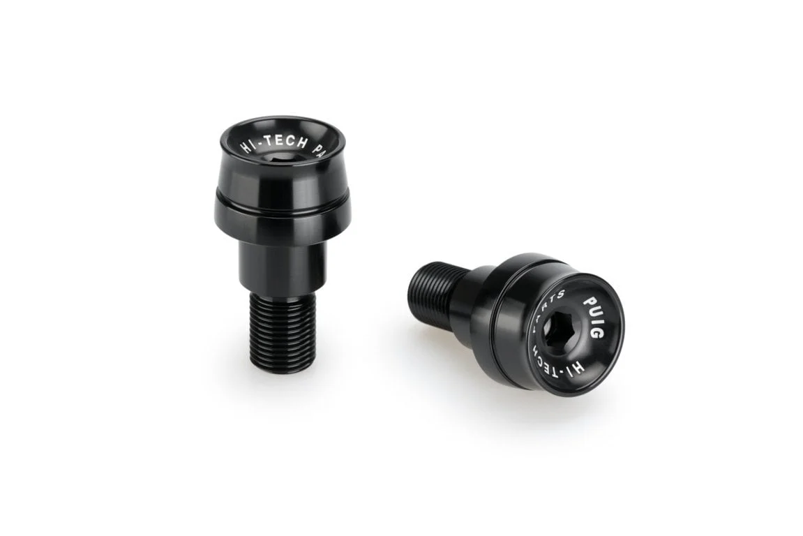 Puig Speed Bar Ends | Black | Fits Various Yamaha Models