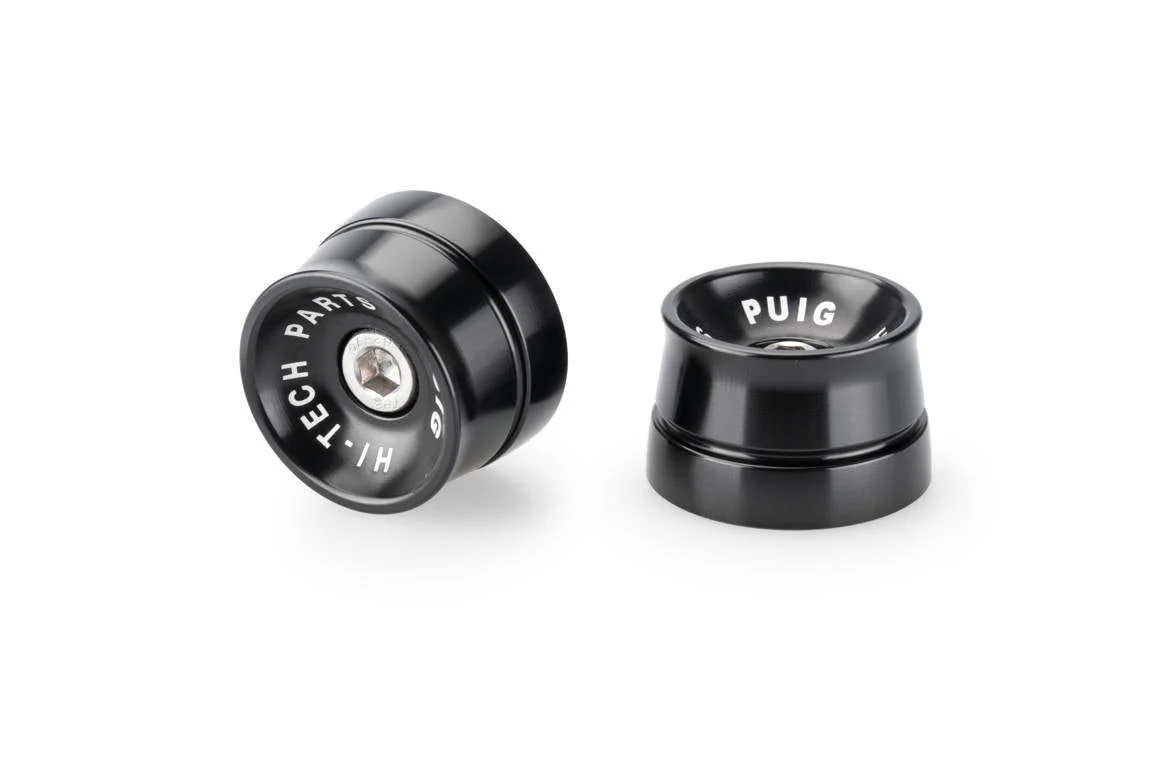 Puig Speed Bar Ends | Black | Triumph Speed Triple 1200 RR 2022>Current
