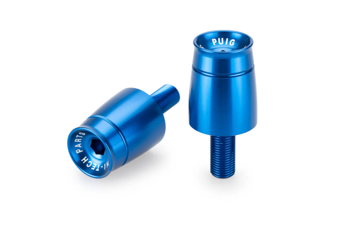 Puig Sport Bar Ends | Blue | Suzuki Hayabusa GSX-R1300 2021>Current