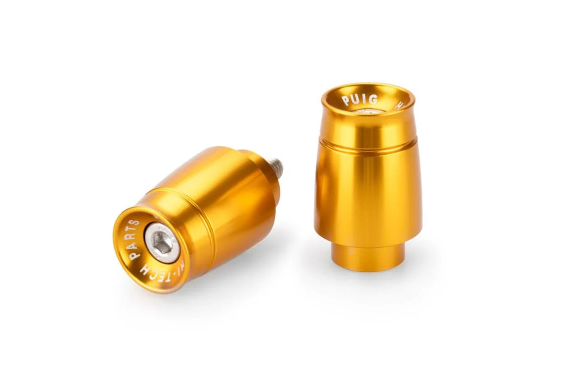 Puig Sport Bar Ends | Gold | Yamaha Tracer 7/7 GT 2021>Current