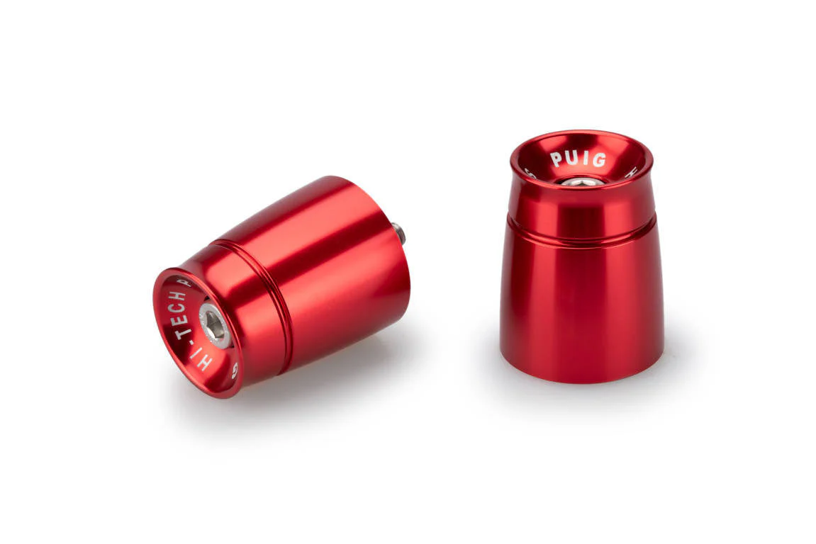 Puig Sport Bar Ends | Red | Benelli Leoncino 800/Trail 2022>Current
